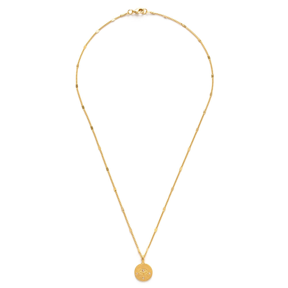 Eye of Protection Necklace | Crystal