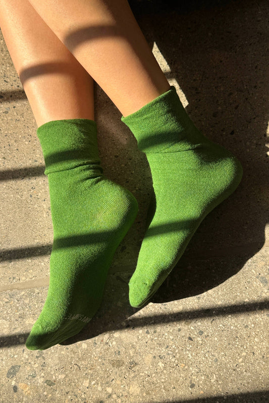 Breezy Sneaker Socks | Avocado