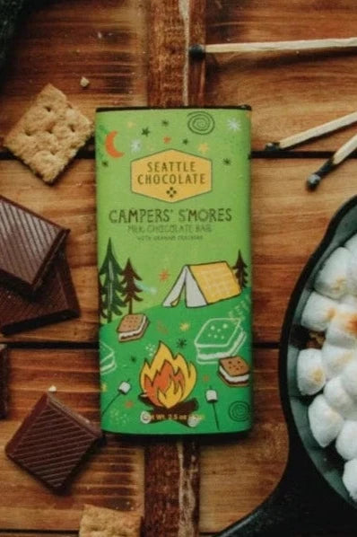Campers' S'mores Truffle Bar