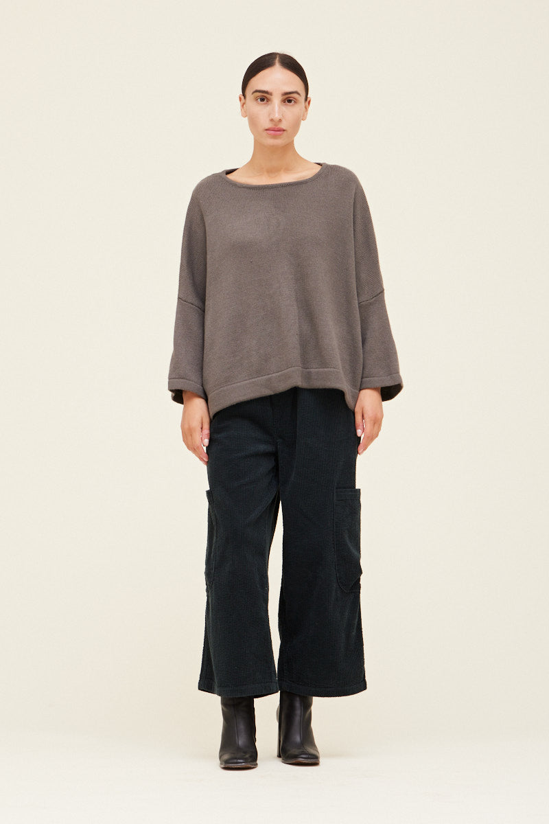 Crisp Days Sweater | London Fog