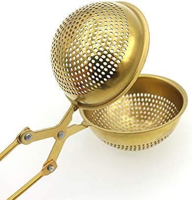 Tea Infuser | Gold Snap Ball