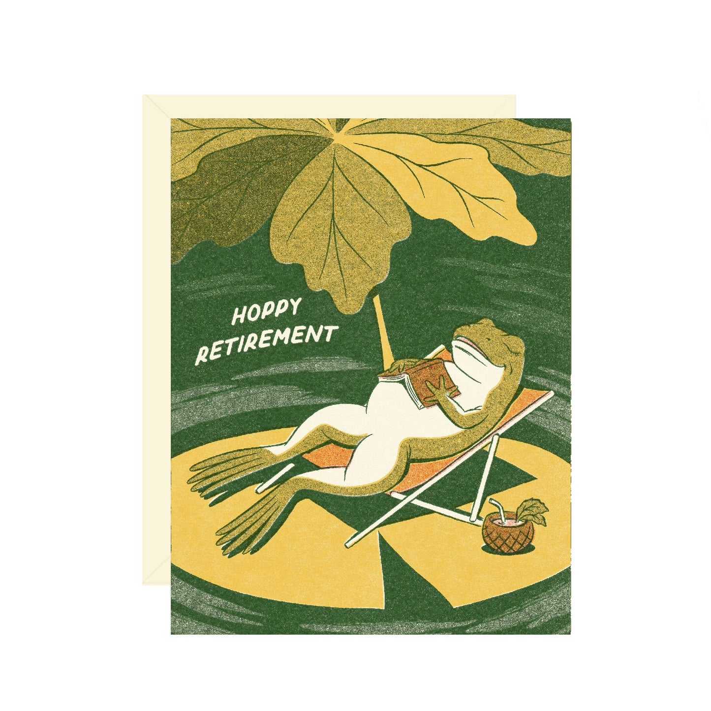 Hoppy Retirement Card