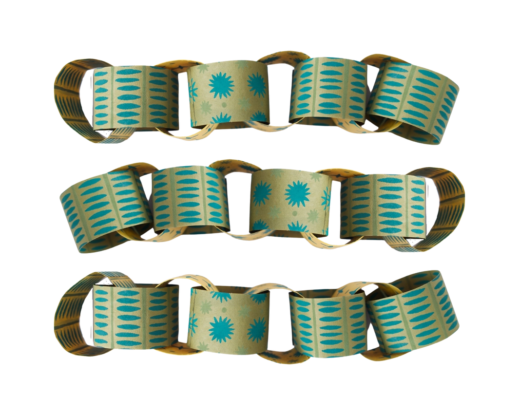 Green Paper Chain Kit