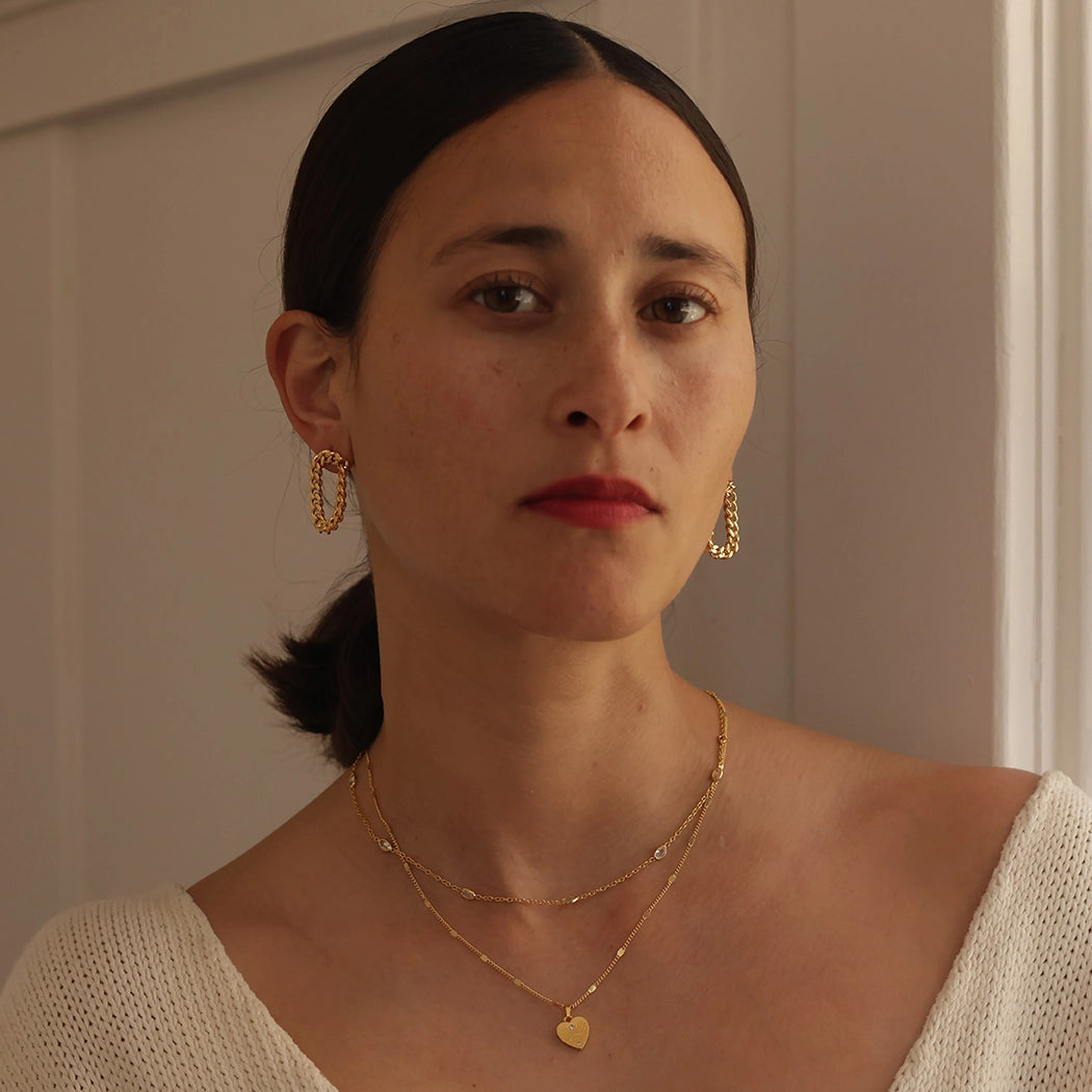 Cuban Link Earrings