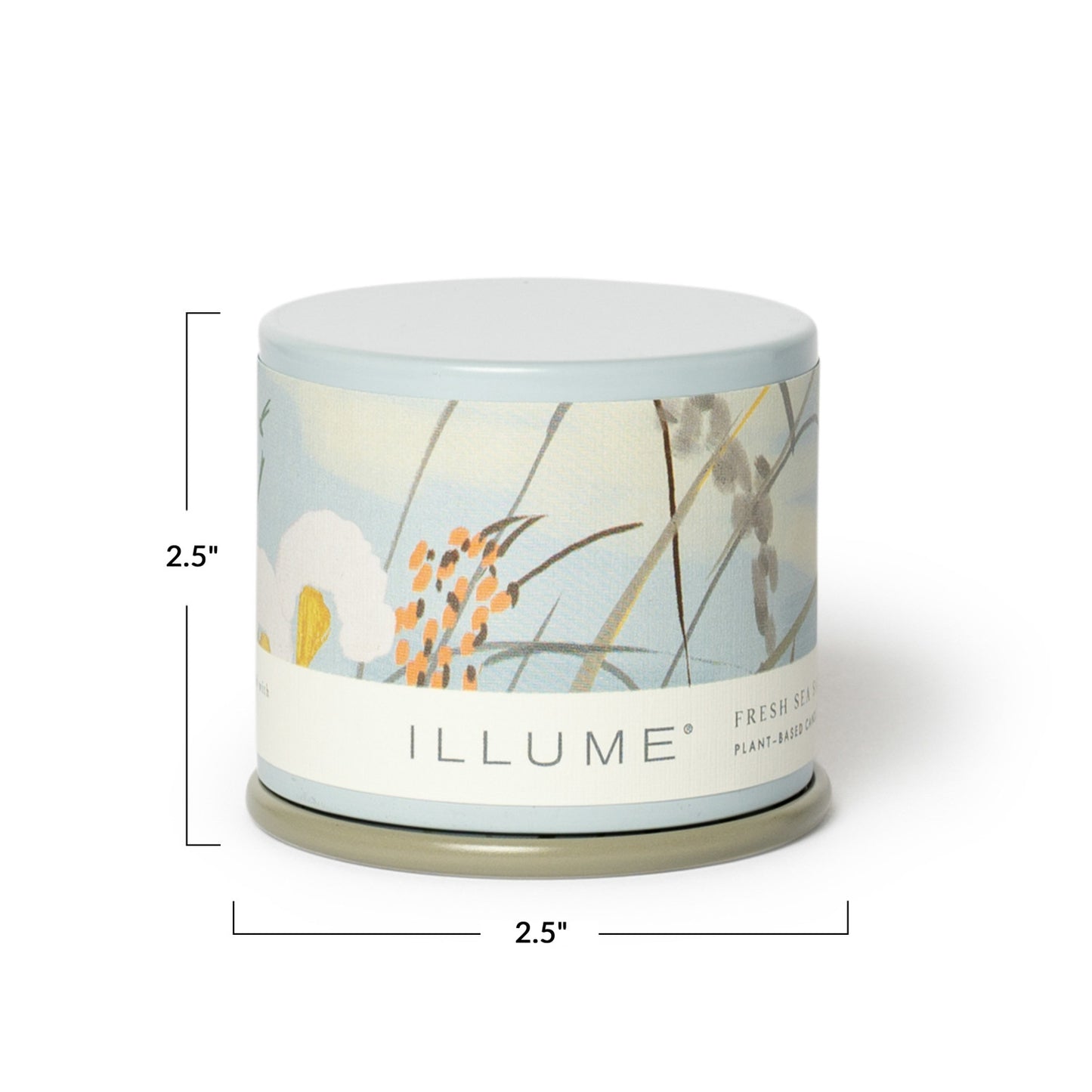 Fresh Sea Salt Tin Candle | Demi 3oz