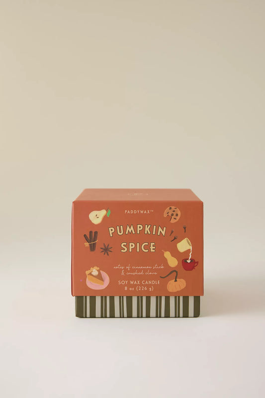 Bistro Candle Box | Pumpkin + Spice