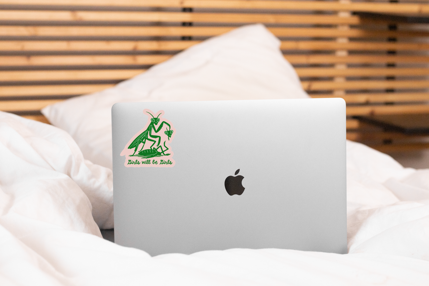 Girls Will Be Girls Sticker Mantis