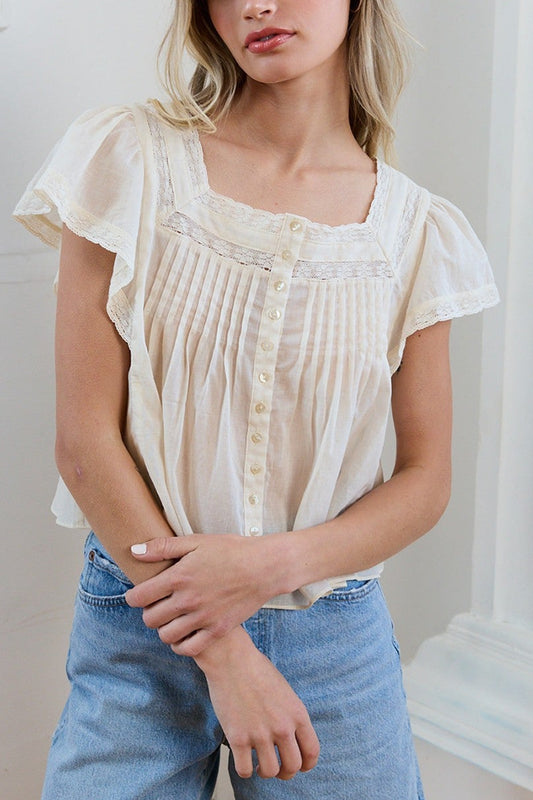 Posie Pintuck Blouse