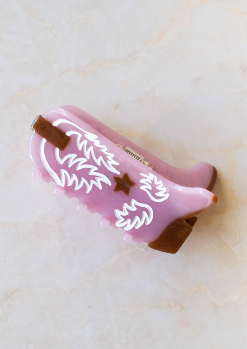 Coastal Cowgirl Hair Clip | Mauve