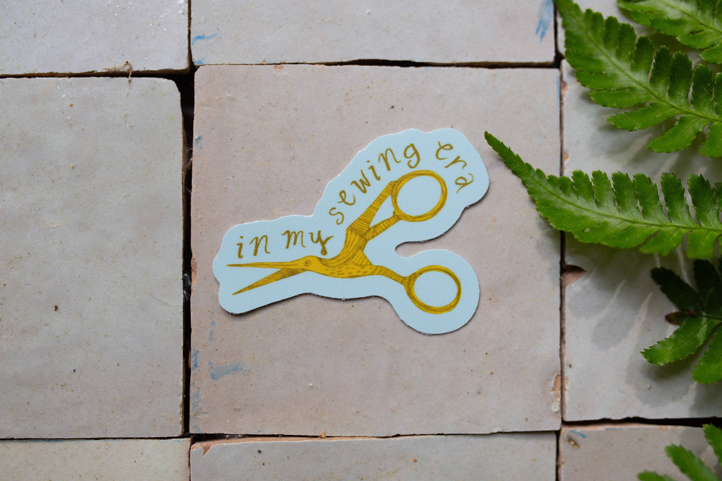 In My Sewing Era Sticker