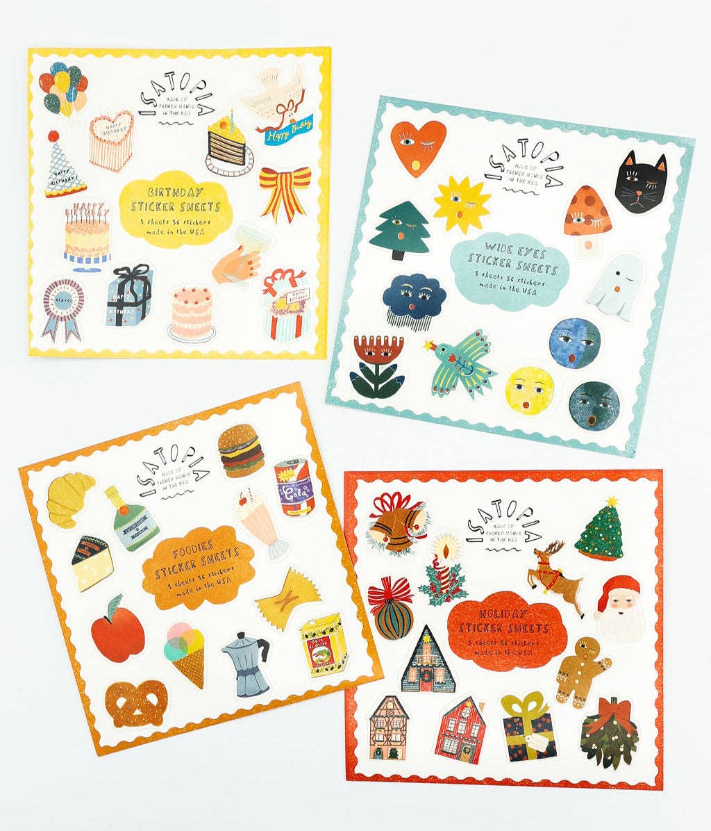 Holiday Sticker Sheets