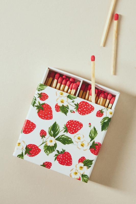 Strawberries Matchbox