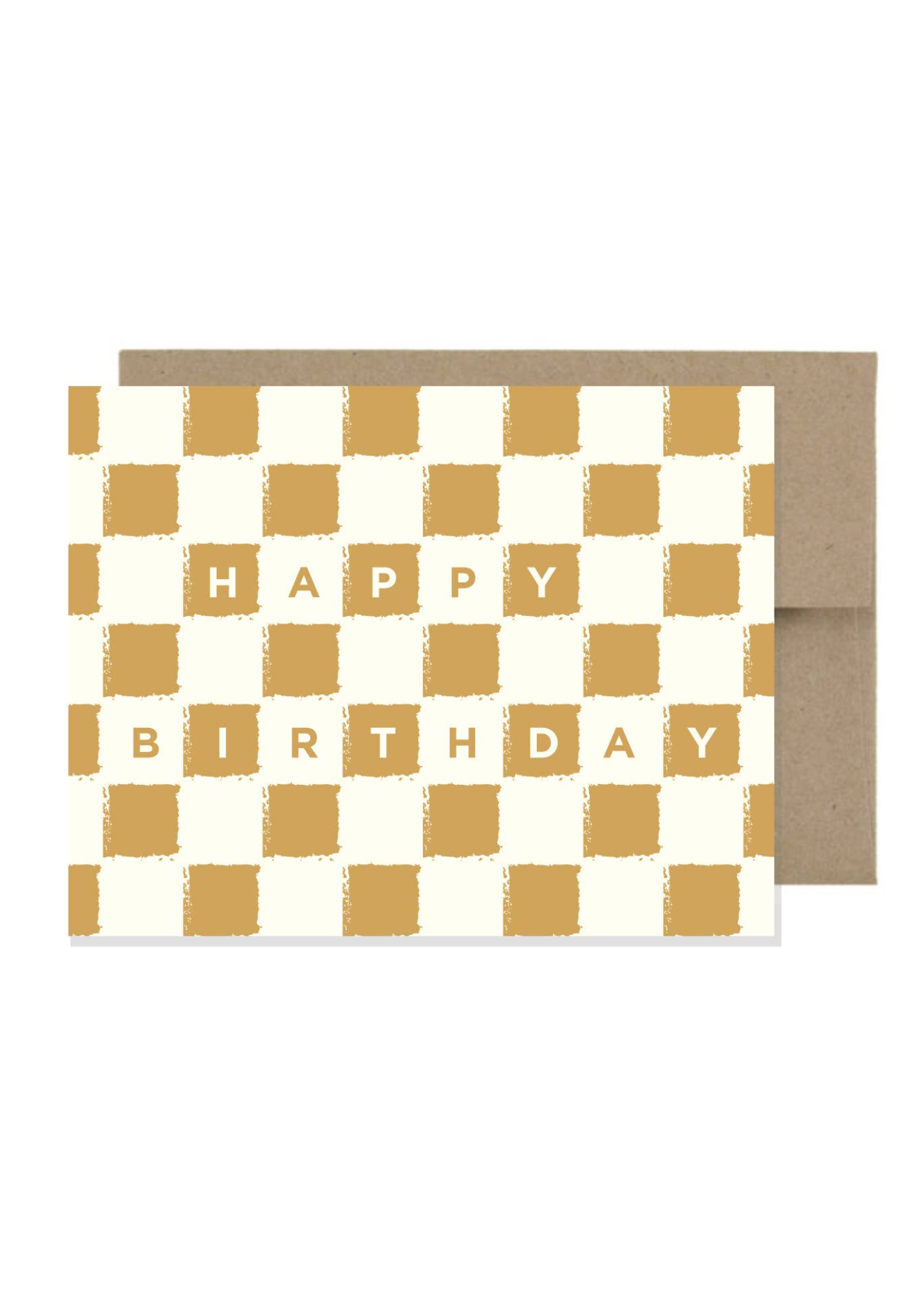 Checker Birthday Card