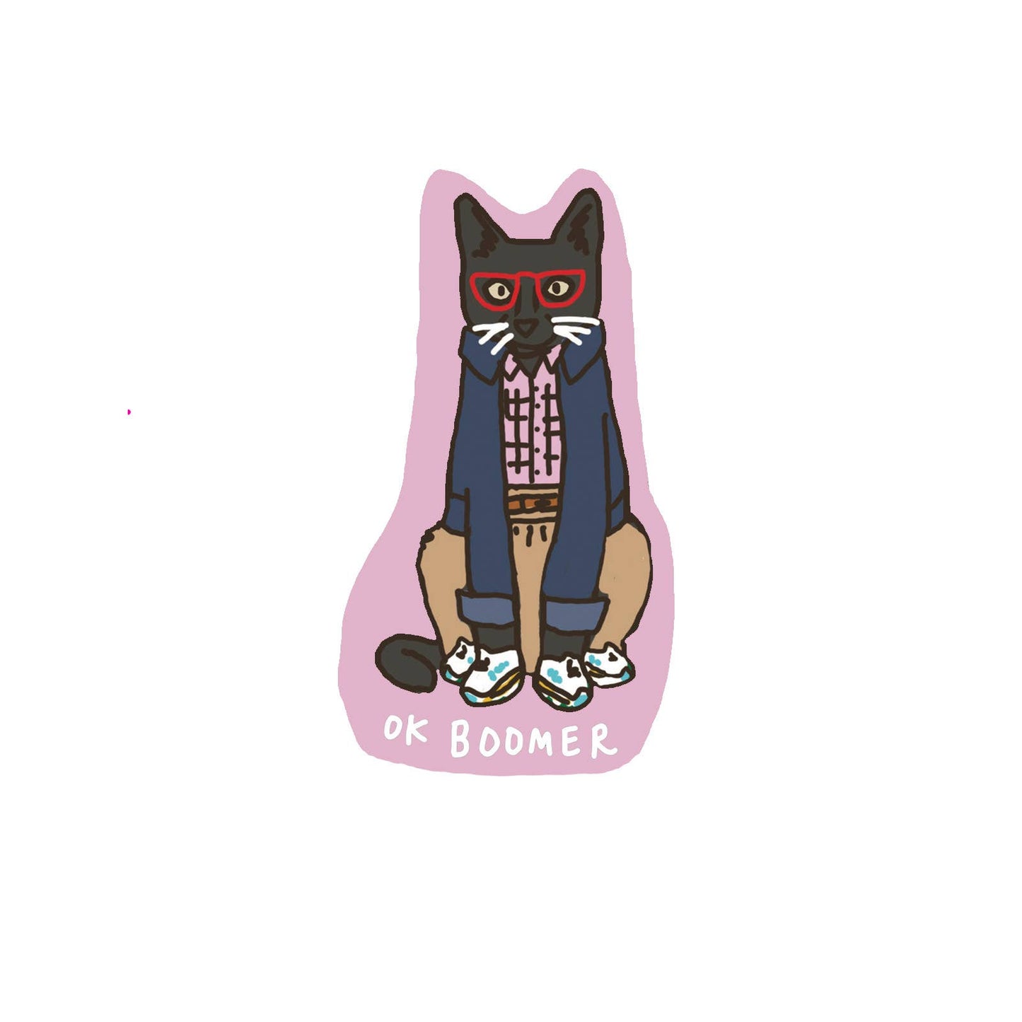 Boomer Cat Sticker