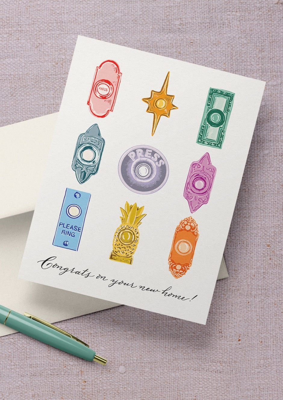 Doorbells Housewarming Card