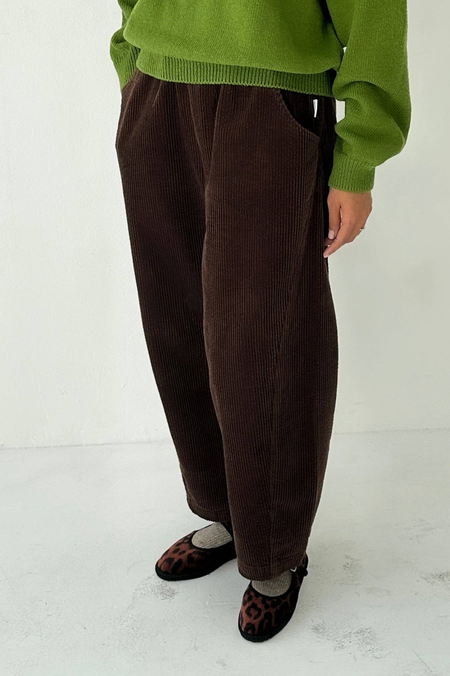 Arc Pants | Brown Corduroy