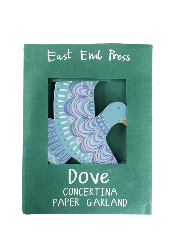 Dove Concertina Garland