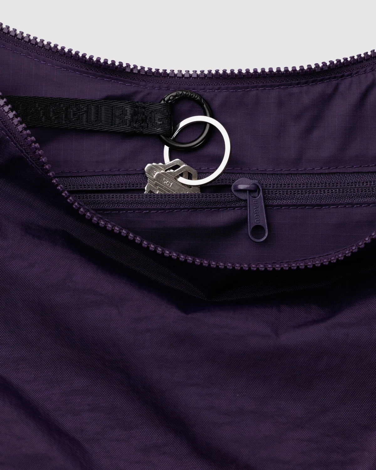 Medium Crescent Bag | Fig