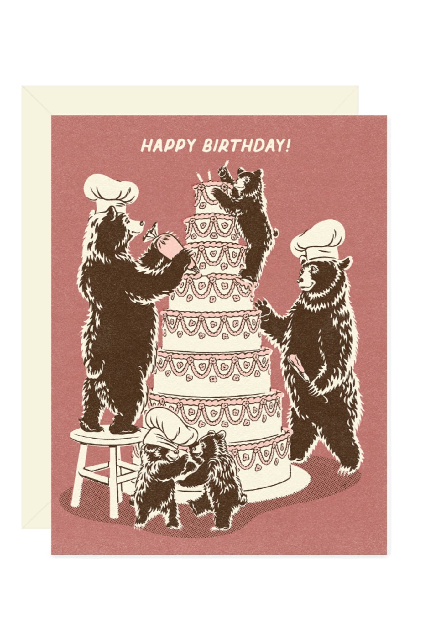 Bear Birthday Card