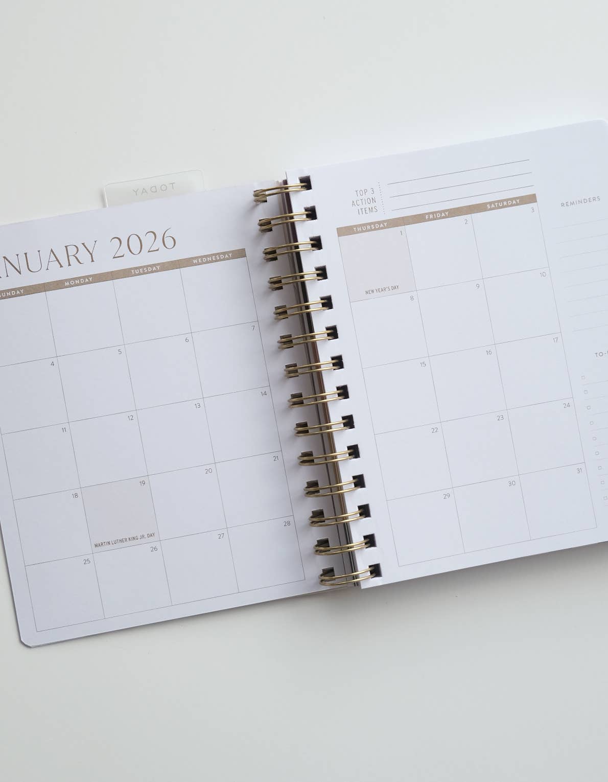 2026 Pocket Size Planner | Painted Stripes
