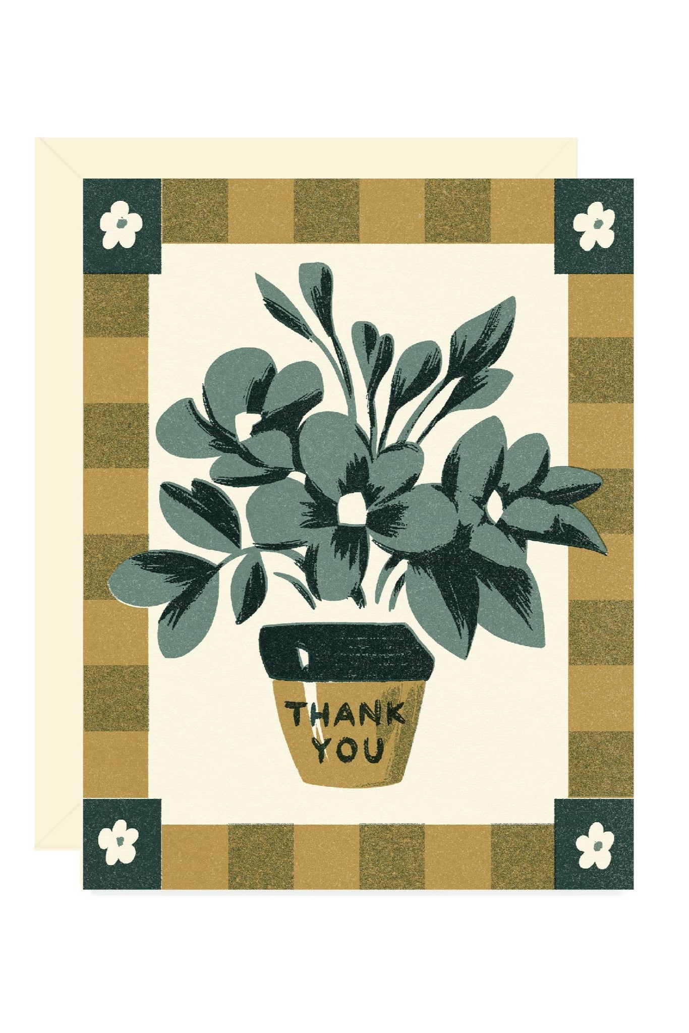 Thank You Flower Pot Card
