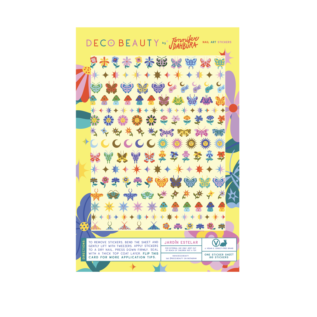 Nail Art Stickers | Jardin Estelar