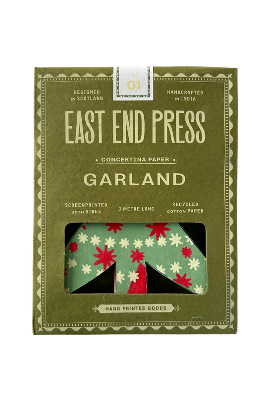 Christmas Trees Concertina Garland