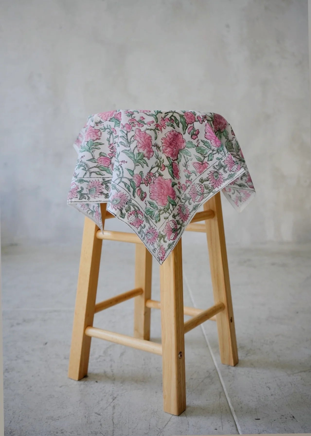 Kalamkari Cotton Bandana | Tea Party