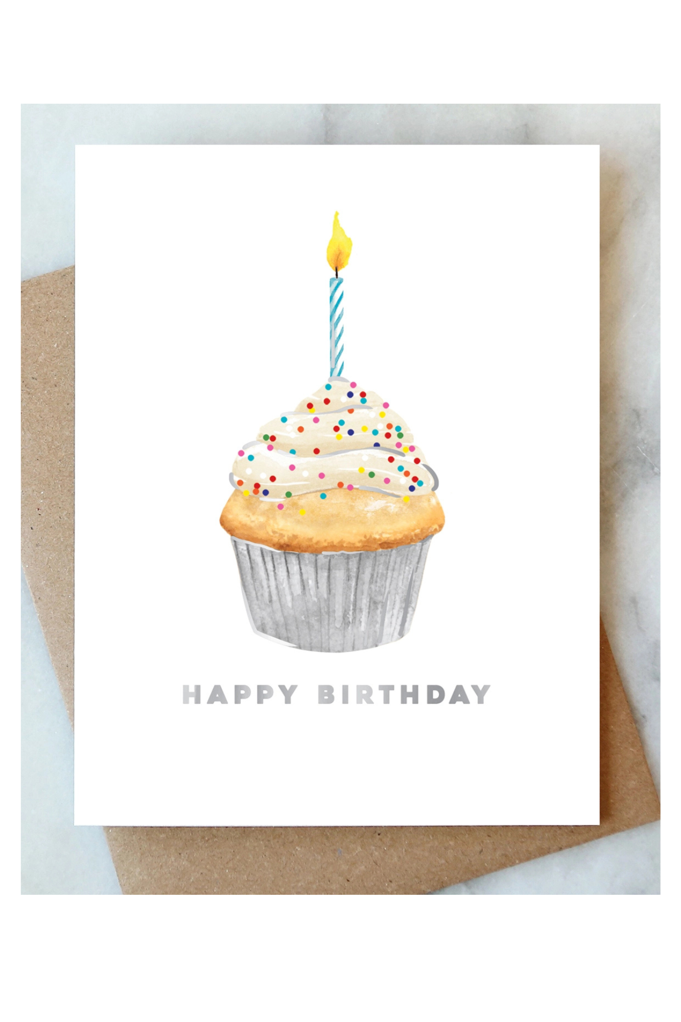 Cupcake Birthday Card