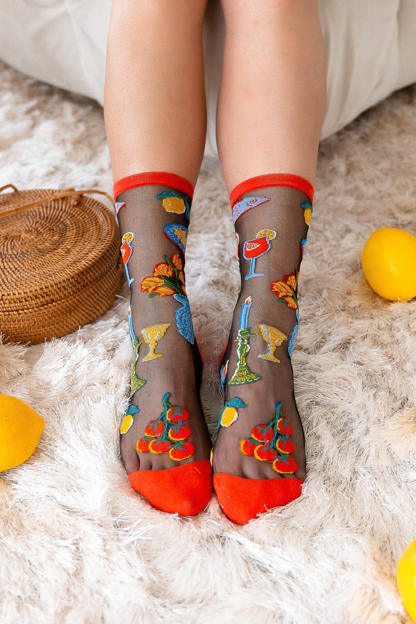 La Dolce Vita Sheer Socks