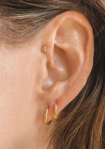 Clare Stacking Hoops | Gold
