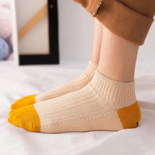 Smiley Heel Socks