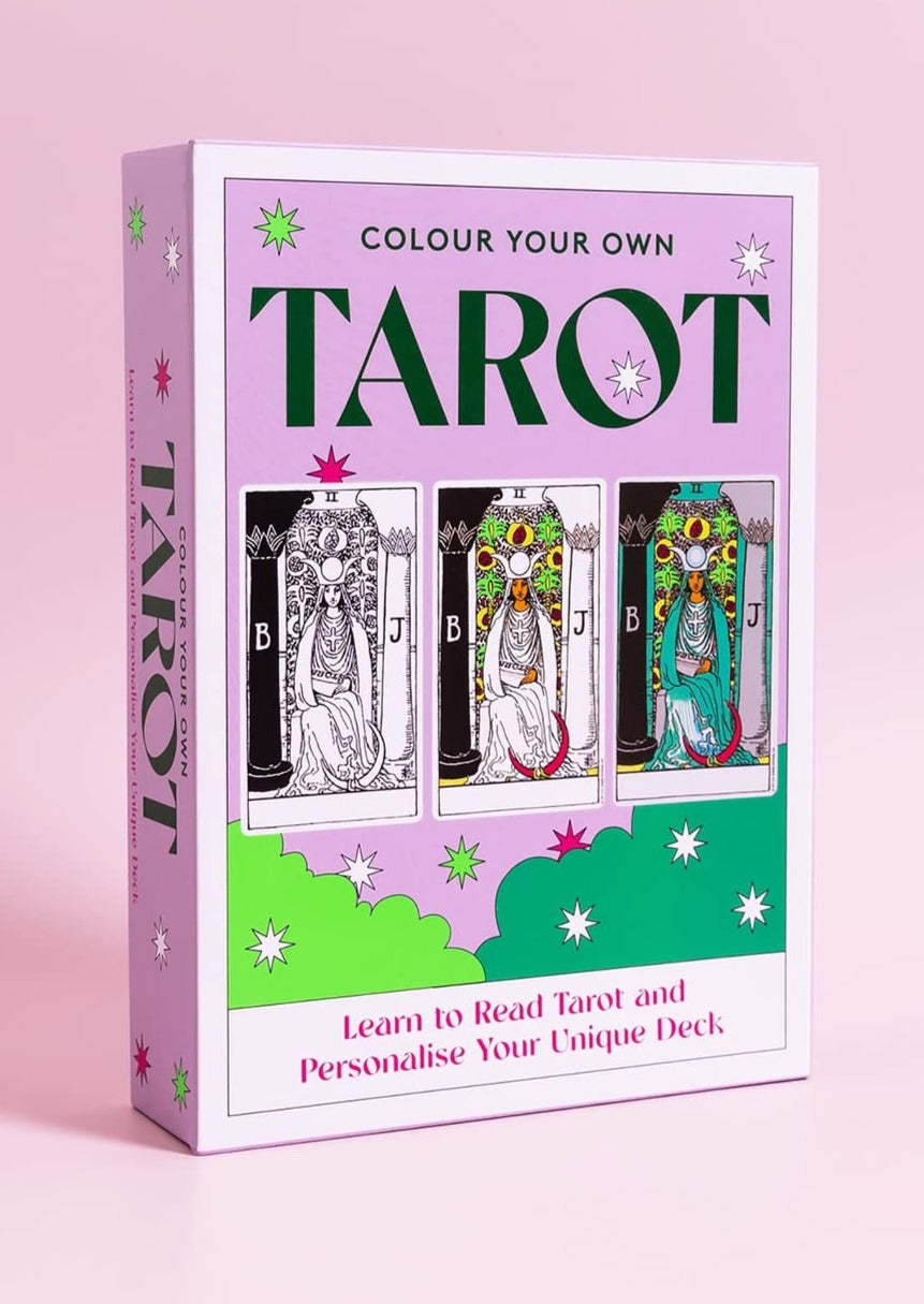 Color Your Own Tarot: Learn to Read Tarot and Personalize Your Own Deck