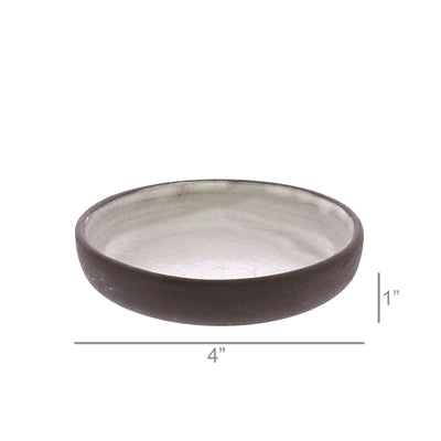 Pip Low Bowl | White