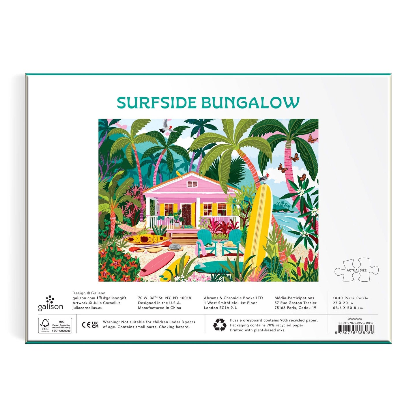 Surfside Bungalow | 1000 Piece Puzzle