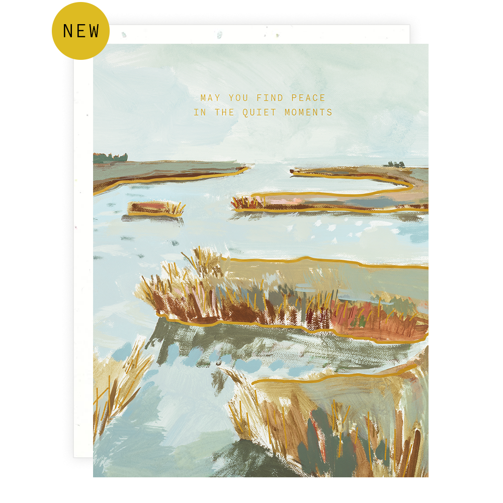 Quiet Moments Sympathy Card