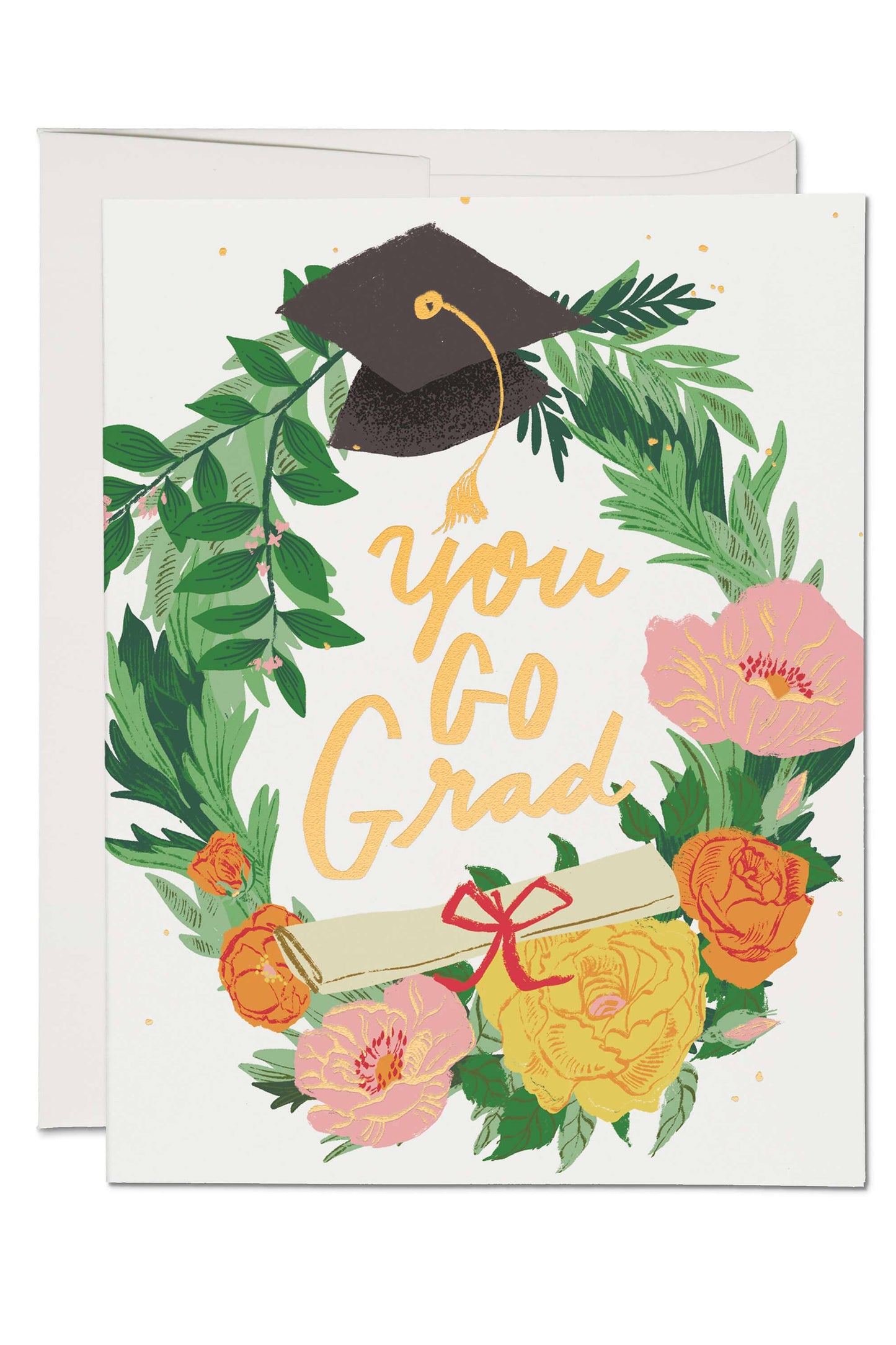 Graduation Wreath Card