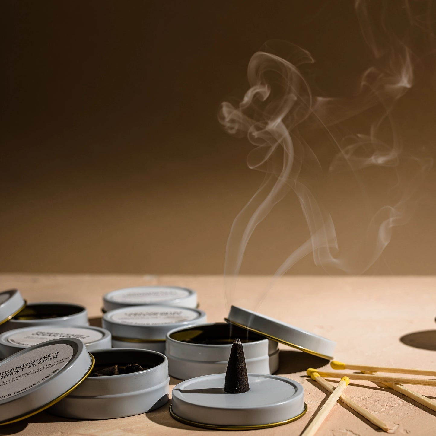 Patchouli & Magnolia Leaf Incense Cones