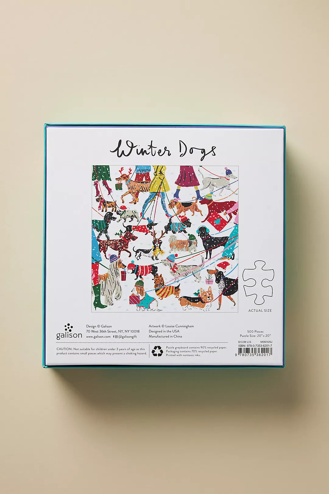 Winter Dogs Puzzle