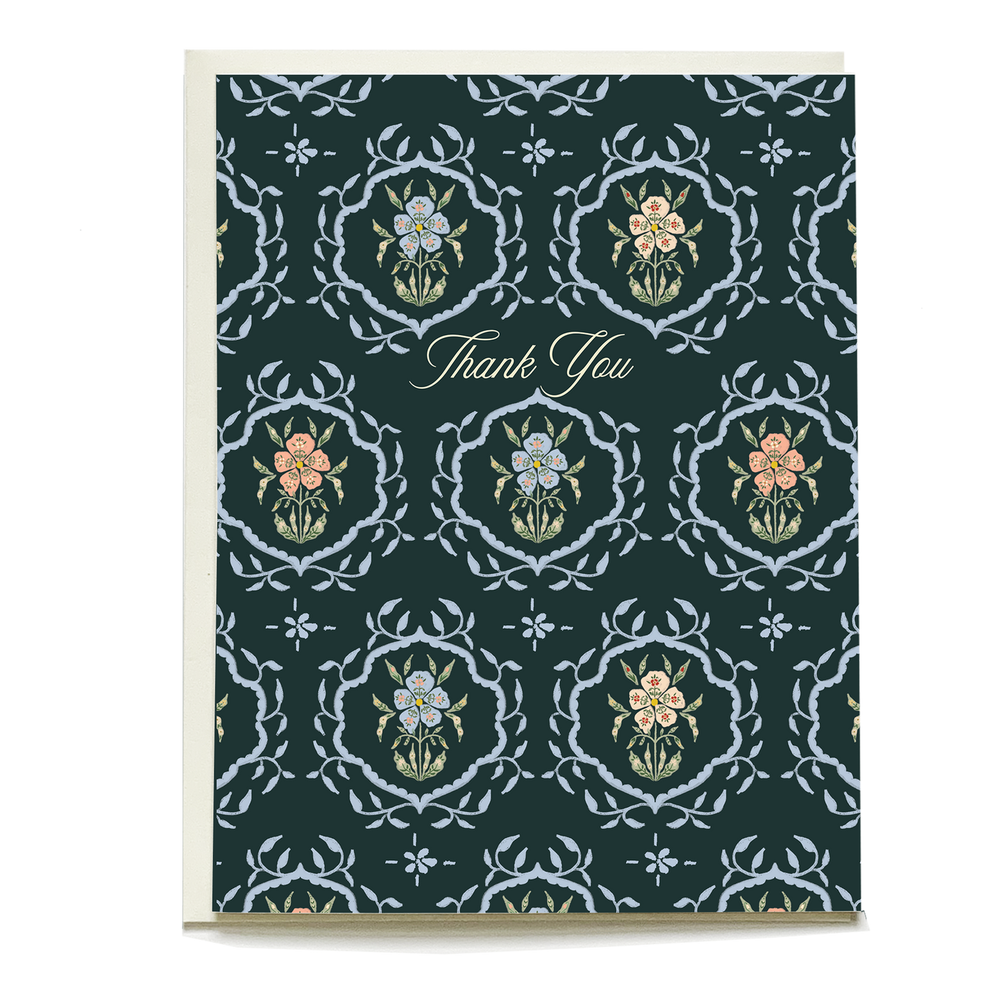 Flourish Thank You Card