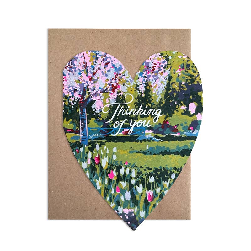 Thinking of You Botanical Gardens Card