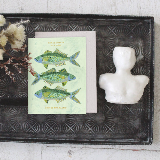 One Fish, Two Fish Congratulations Card