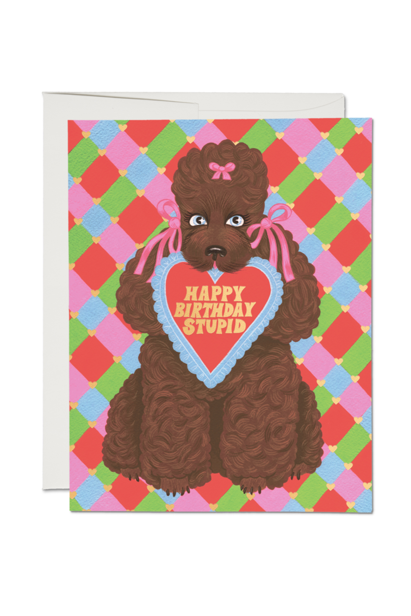Birthday Poodle Card