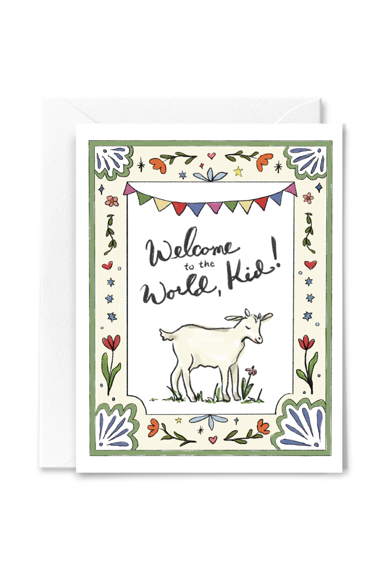 Welcome Kid Baby Card