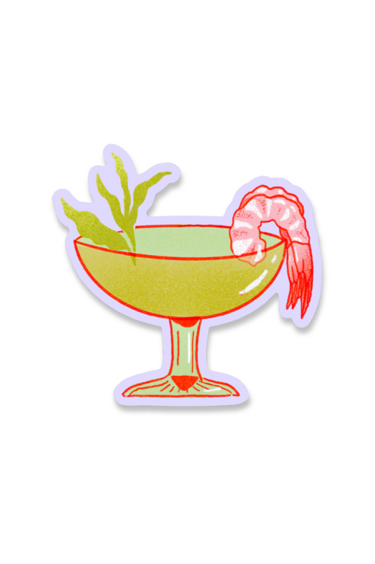 Shrimp Cocktail Sticker