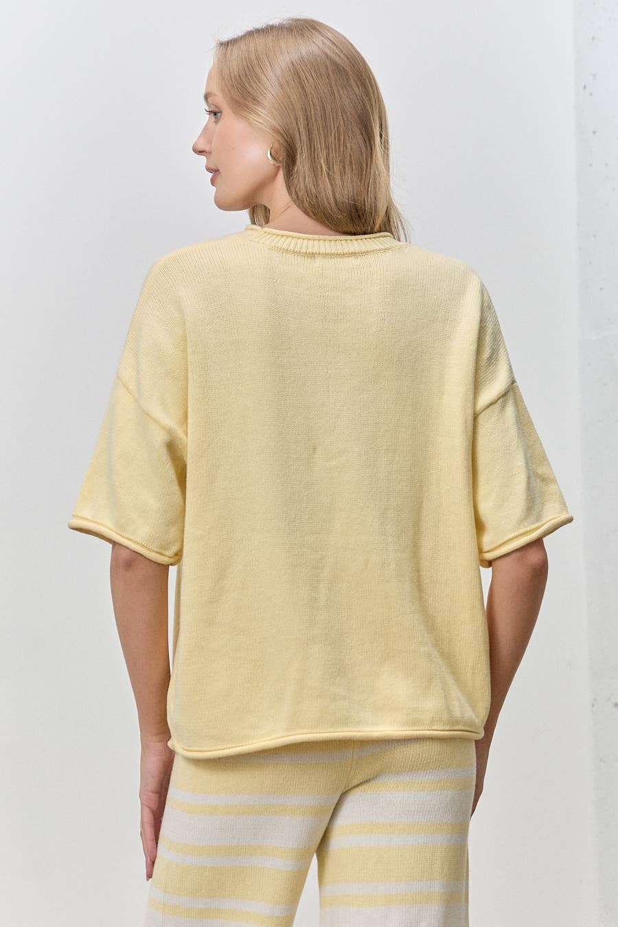 Take It Easy Knit Top | Butter | Extended