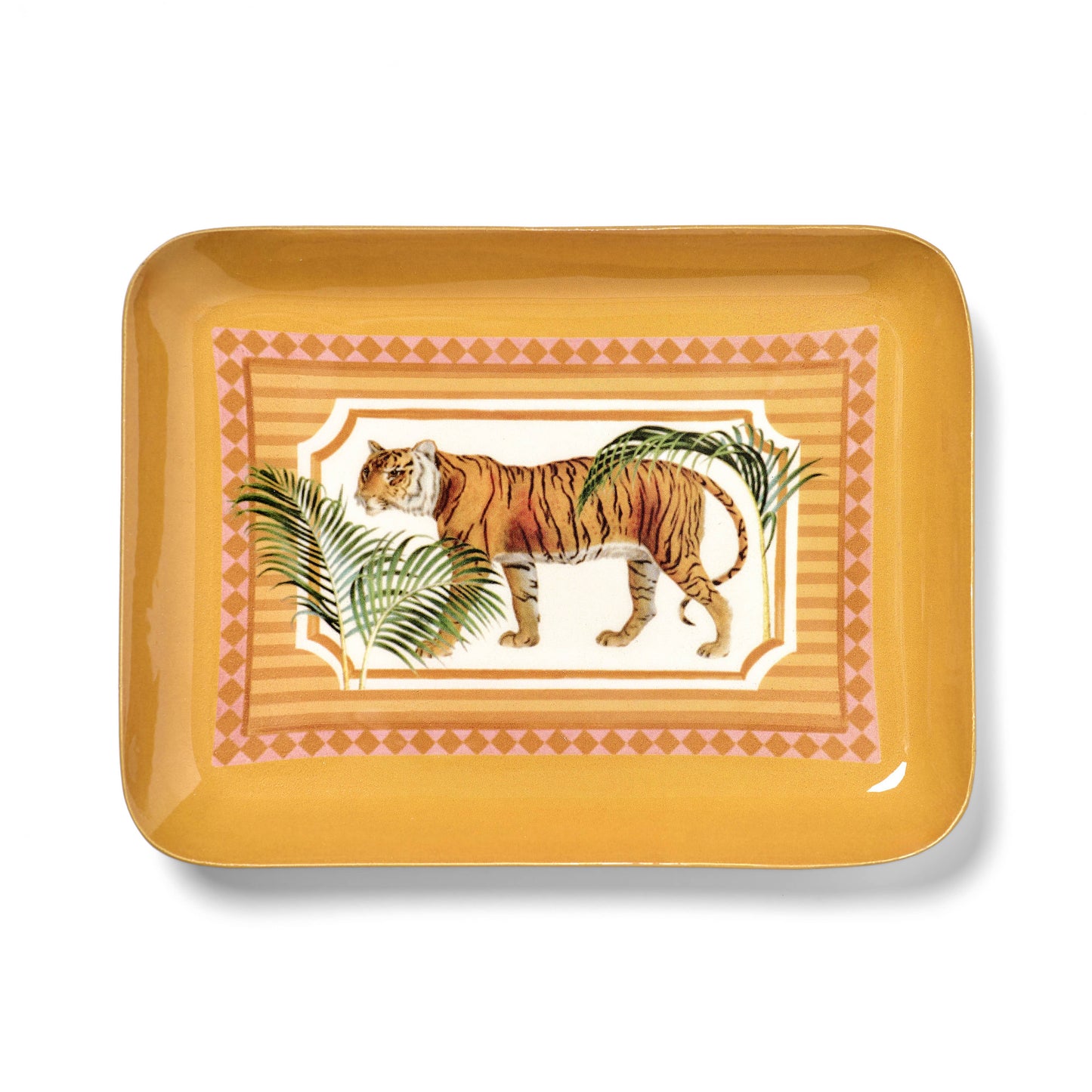 Enamel Trinket Tray | Tiger