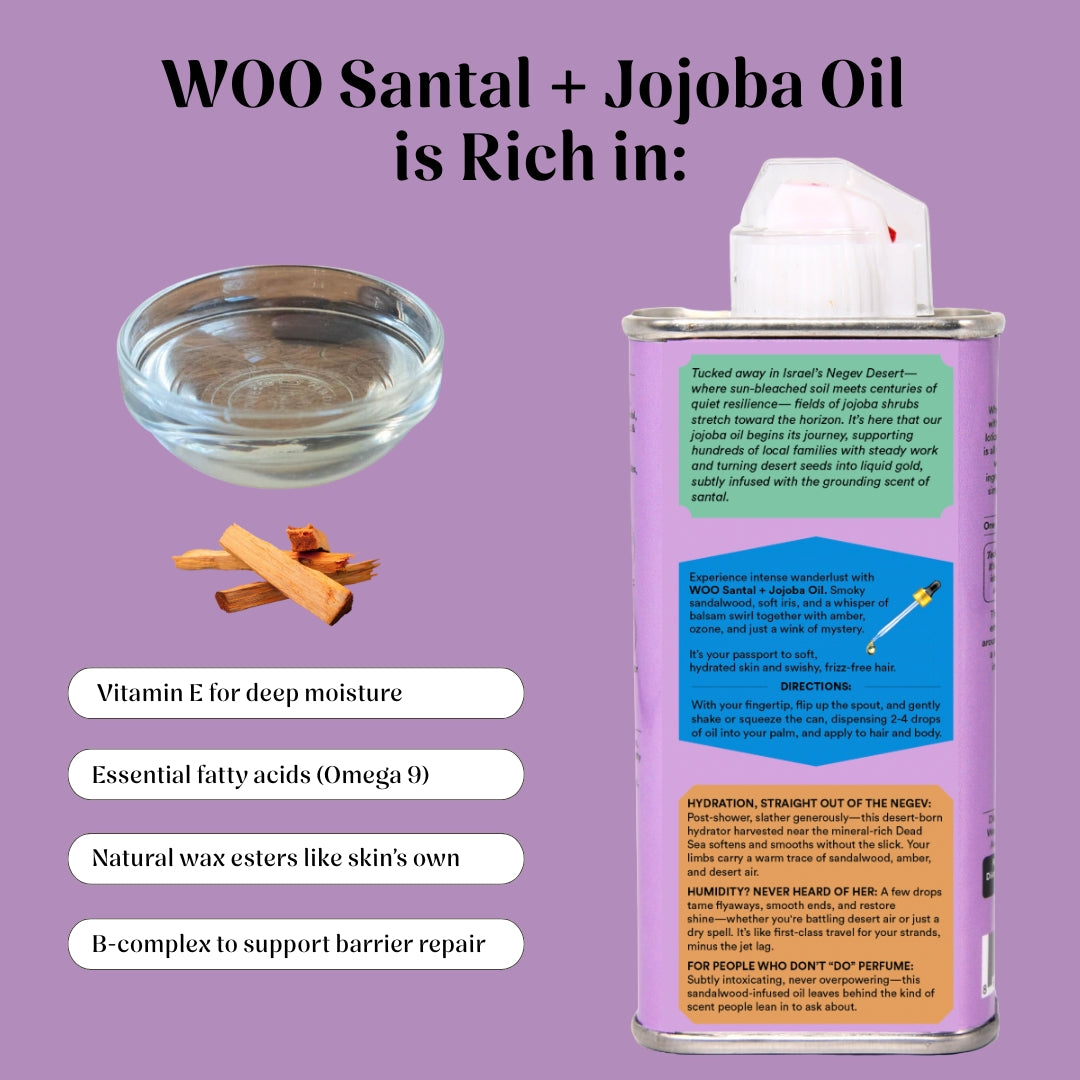 WOO Oil | Santal + Jojoba Oil
