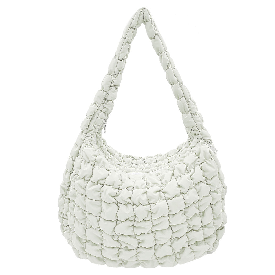 Quilted Everyday Bag | Ivory