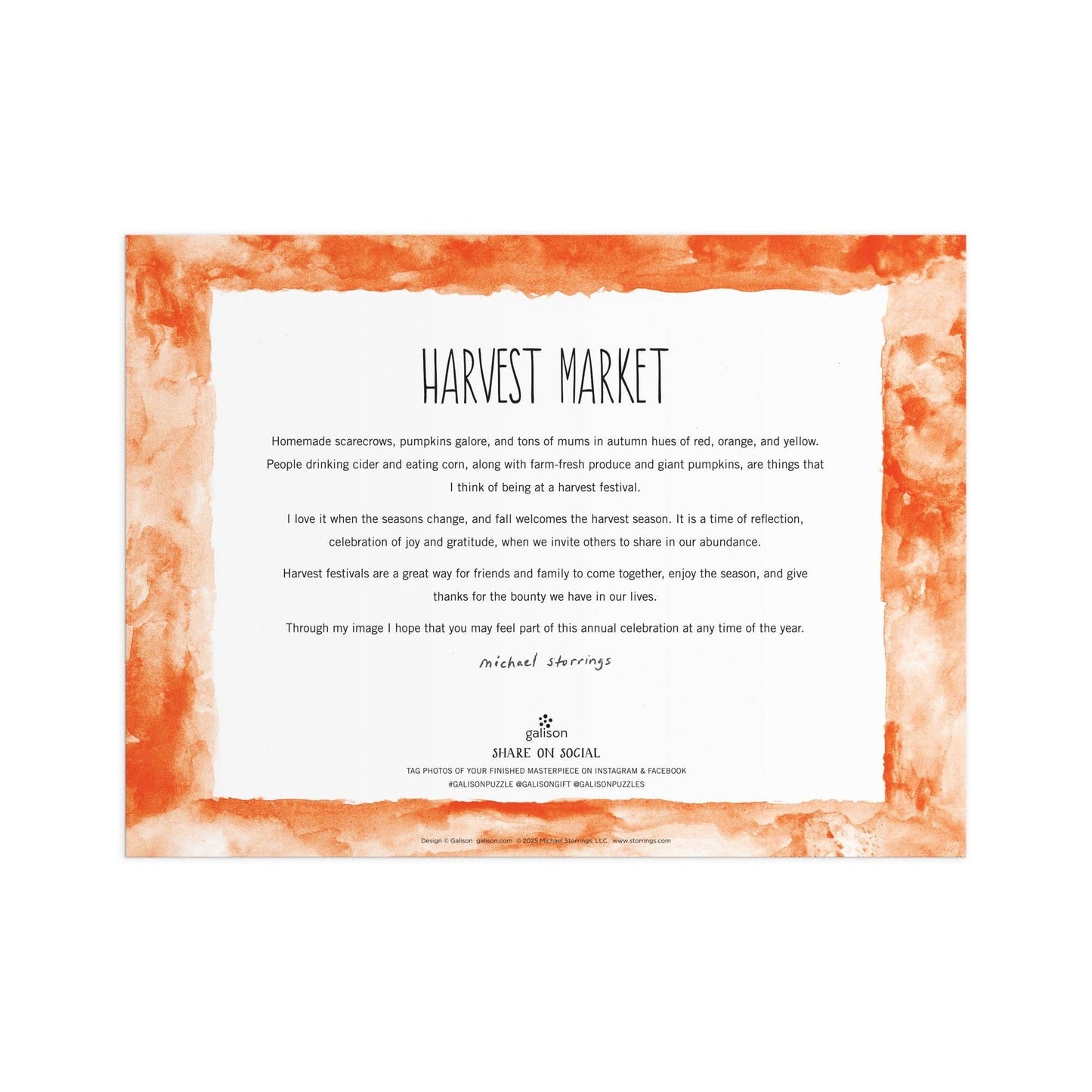 Harvest Market | 1000 Piece Puzzle